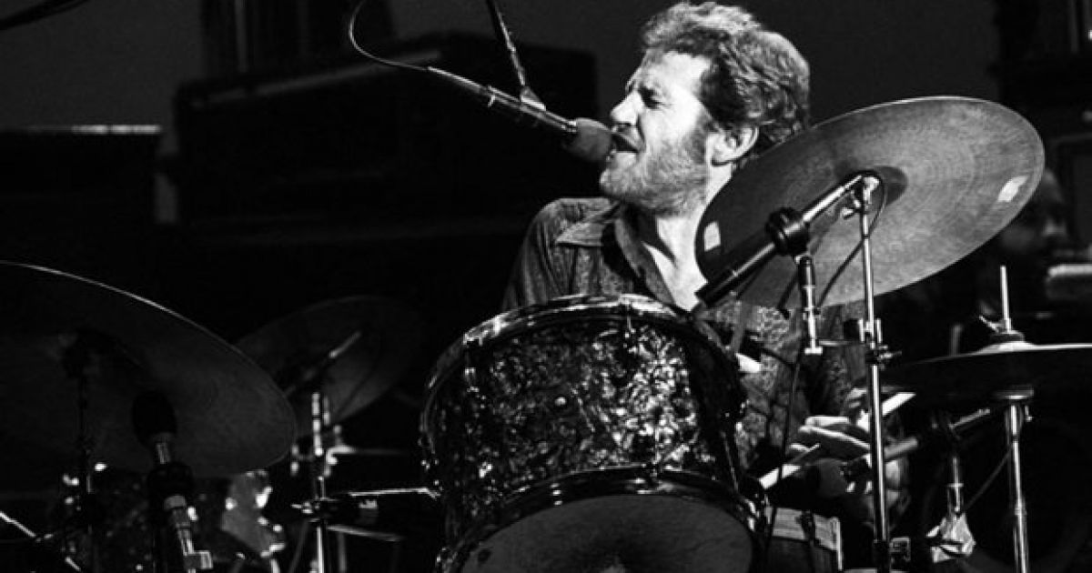 Levon Helm, drumming and singing